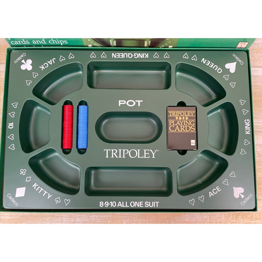 Tripoley Players Edition Board Game - Cadaco #300 1989 Vintage - Picture 2 of 10